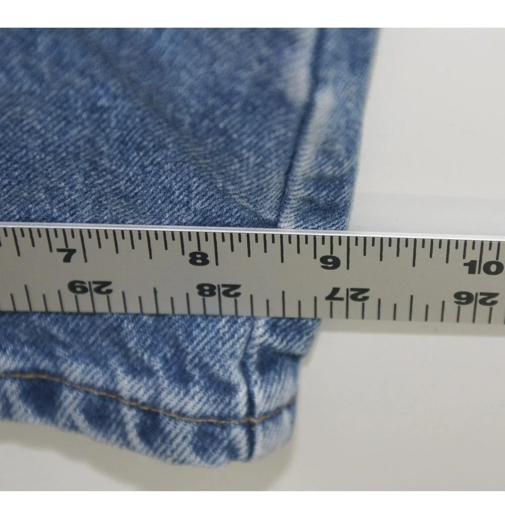 Vintage Y2K Tommy Hilfiger Jeans Mens 40x30 Blue Denim Straight Leg 0991507N
